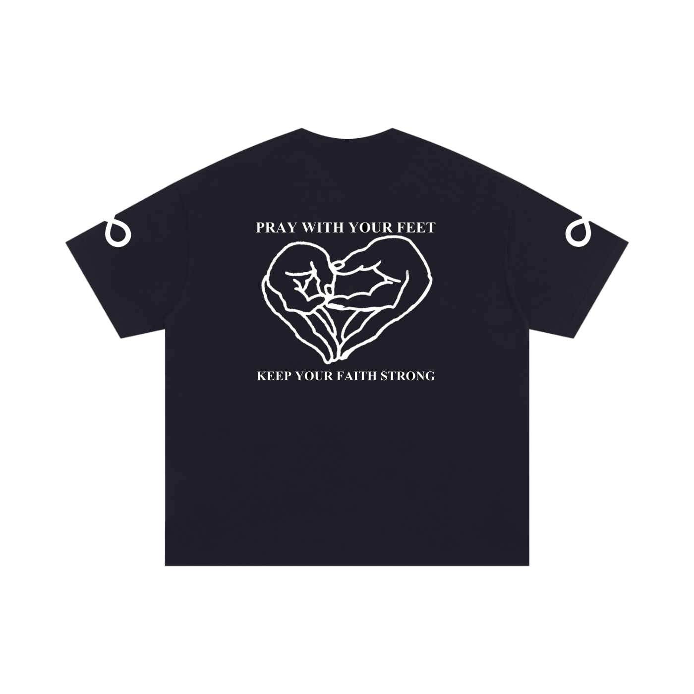 "PRAY WITH YOUR FEET" T-Shirt