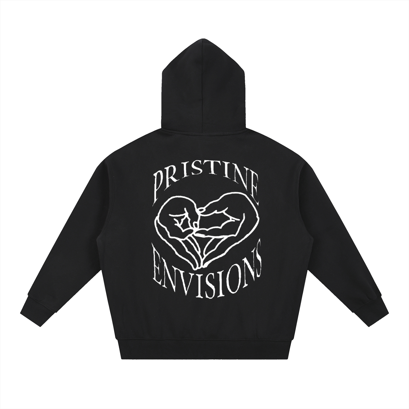ESTABLISHED IN BLACK ZIP HOODIE