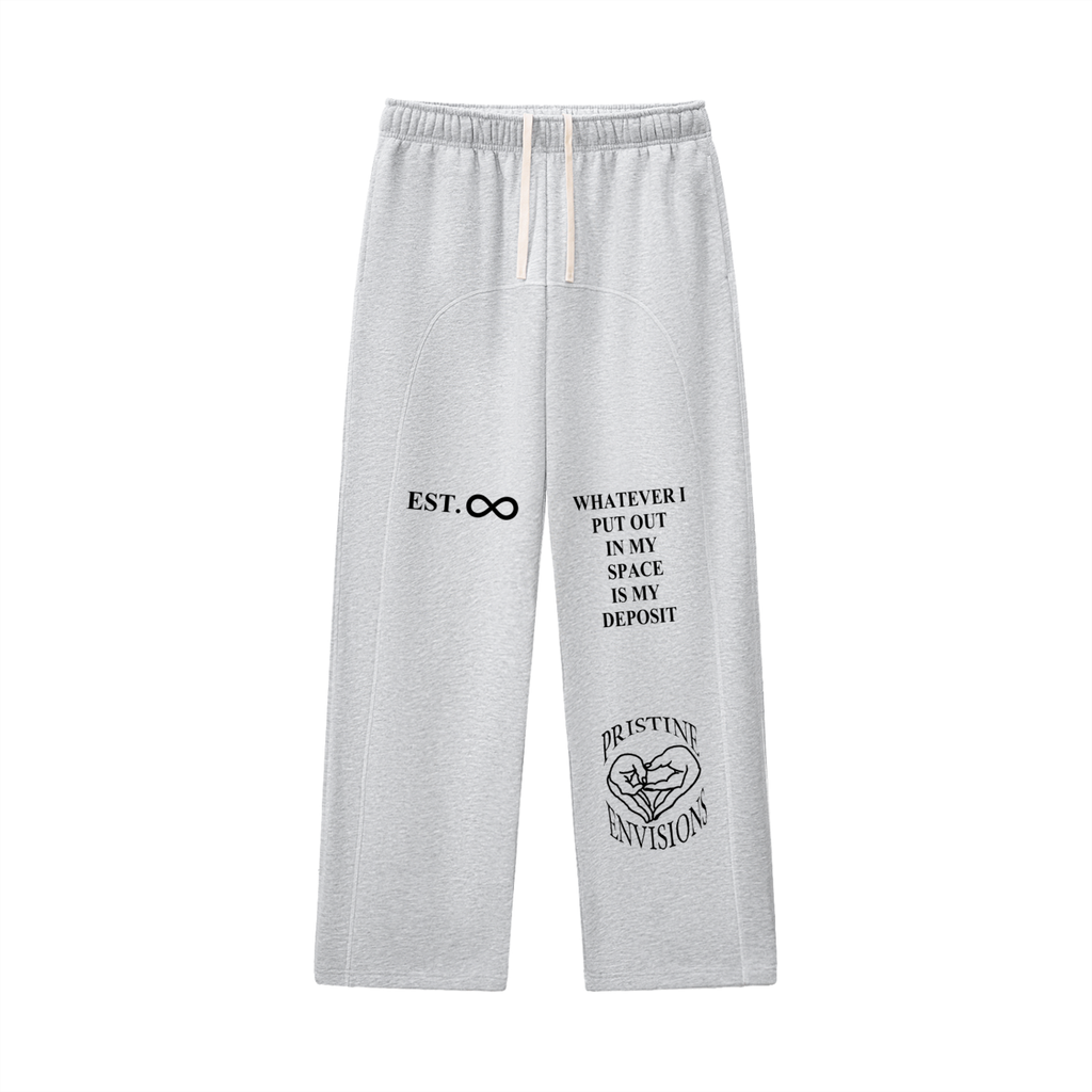 "MY SPACE MY DEPOSIT" SWEATPANTS
