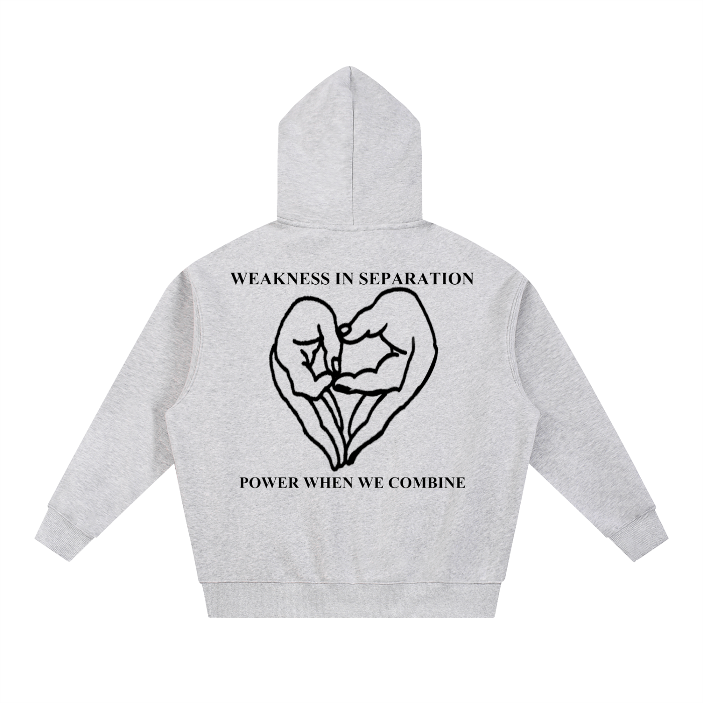 "POWER WHEN WE COMBINE" HOODIE